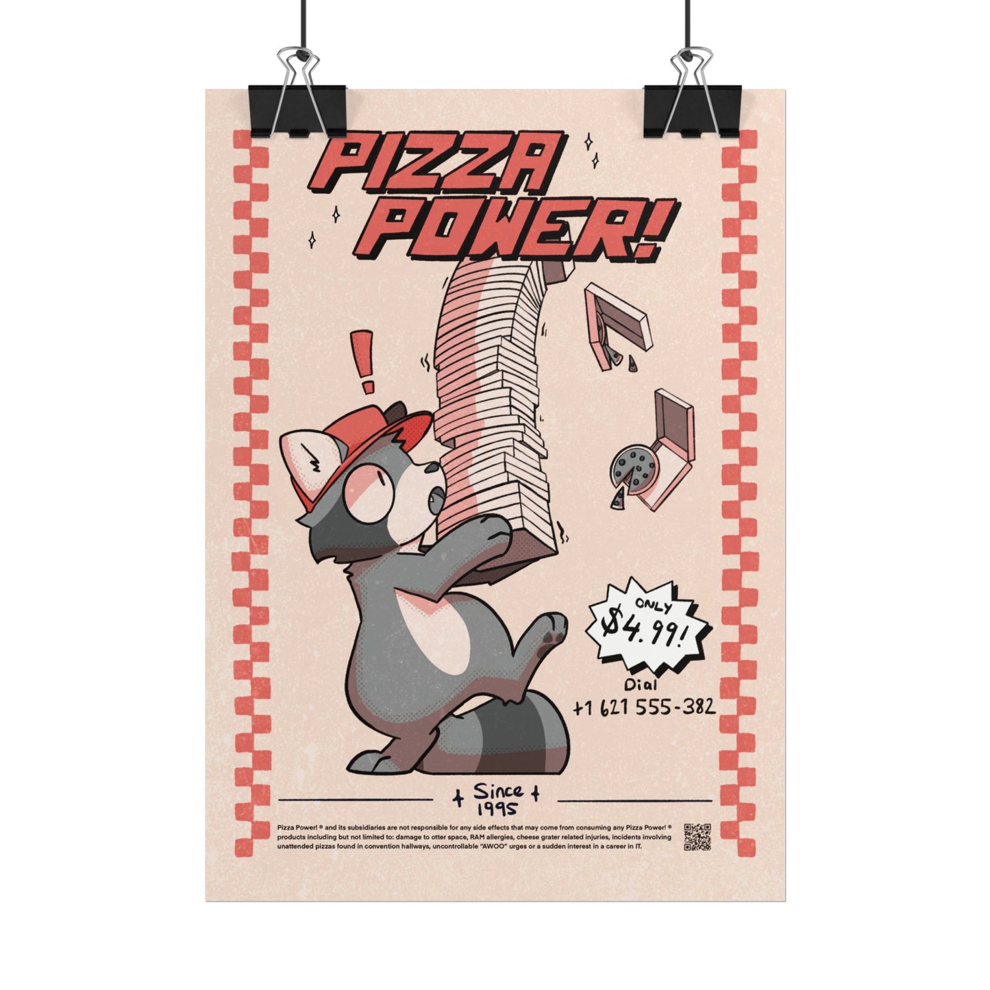 Pizza Power! Poster