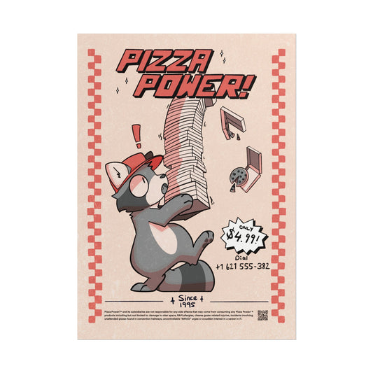 Pizza Power! Poster